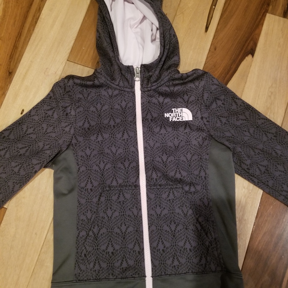 Girls Northface sweatshirt